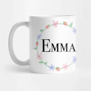 Emma name design Mug